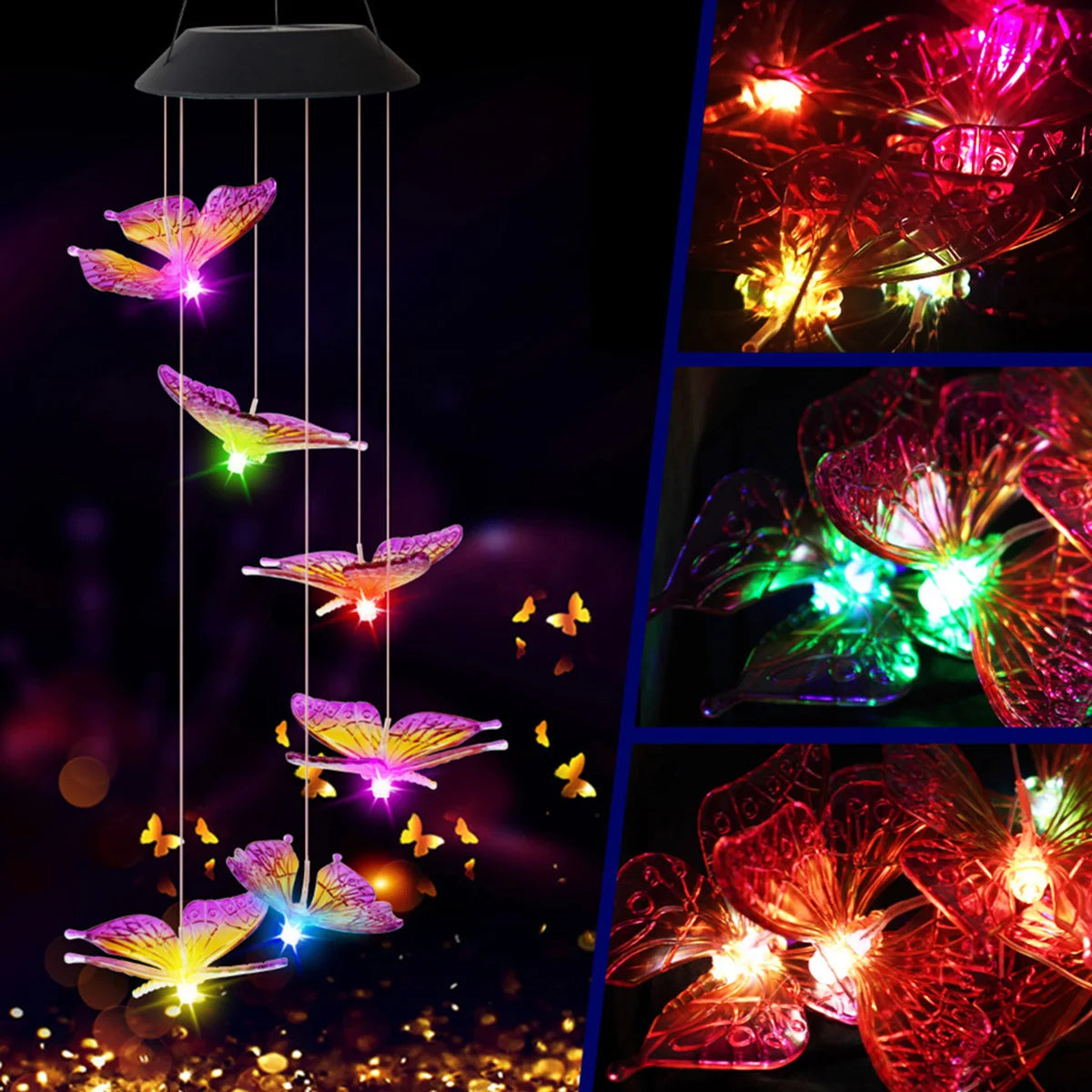 Solar Birds - Solar powered garden lighting