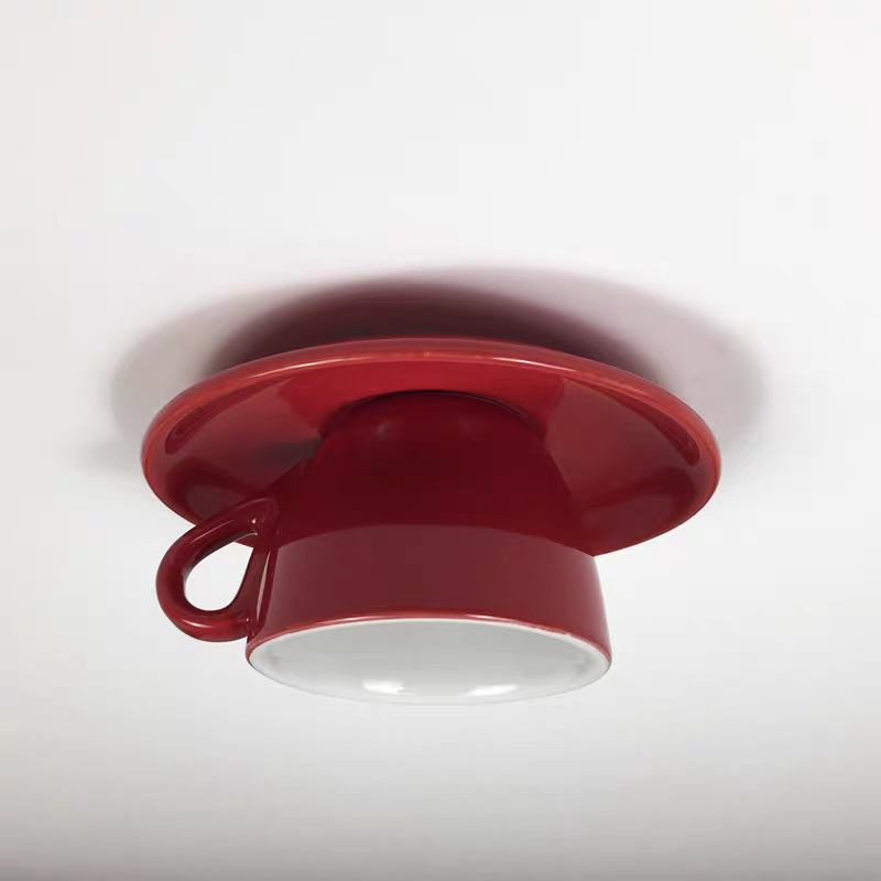 VibrantGlow Chandelier - Elegante Gekleurde Keramische Kroonluchter