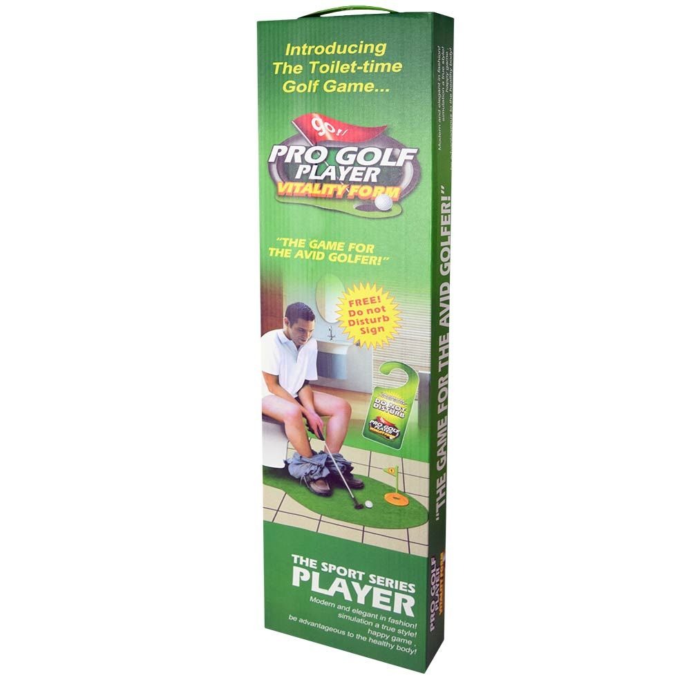 Toilet Golf Potty Putter – Grappig Cadeau voor Golfliefhebbers