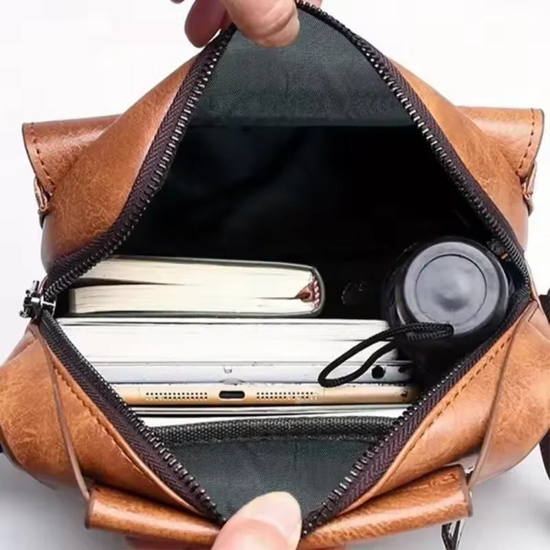 Unisex Schoudertas – Compacte Crossbody Tas voor Heren en Dames