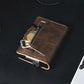 RFID Vintage Pop-Up Wallet – Leren Slimme Portemonnee met Airtag Slot