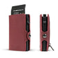 RFID Slim Wallet – Leren Pop-Up Kaartenhouder Heren Portemonnee