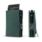 RFID Slim Wallet – Leren Pop-Up Kaartenhouder Heren Portemonnee