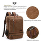 Vintage Canvas Rugzak – Grote Capaciteit Laptop Backpack Heren