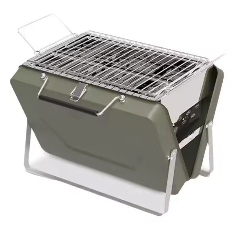Opvouwbare BBQ Grill Draagbaar – Houtskool Barbecue voor Buiten