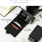 RFID Slim Wallet – Leren Pop-Up Kaartenhouder Heren Portemonnee