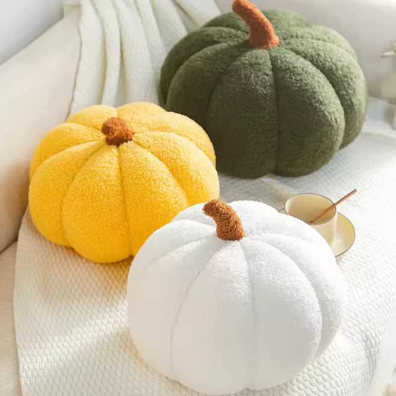 Pompoen Kussen Pluche – Herfst en Halloween Decoratie