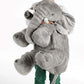 Olifant Knuffel XL 65cm – Zacht Pluche Kussen voor Kinderen & Baby’s