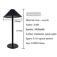 Elegante Draadloze Bureaulamp met Verstelbare Verlichting en Luxe Design