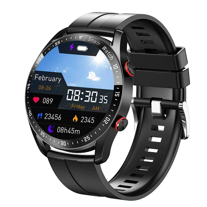 PulseTrack Smartwatch - Slimme Horloge voor Gezondheid en Verbinding