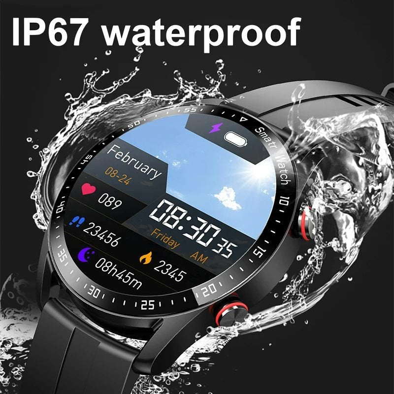 PulseTrack Smartwatch - Slimme Horloge voor Gezondheid en Verbinding