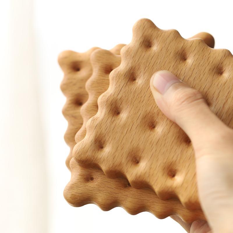 CookieCoasters - Houten Onderzetters met Uniek Design