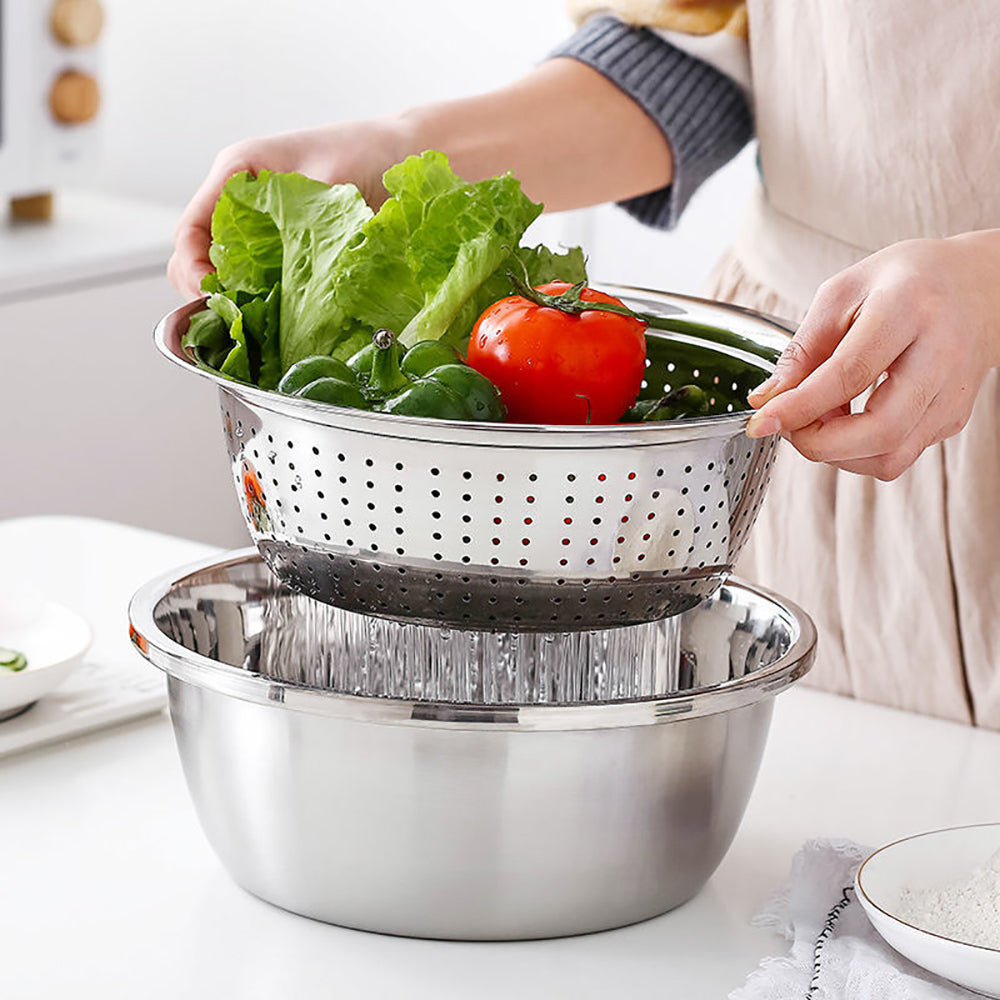 Master Chop - Stijlvolle 3-in-1 Snijlade van RVS