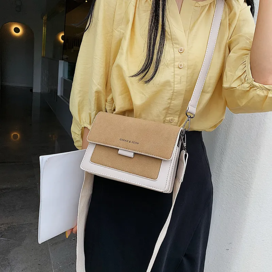 KristelBag - Stijlvolle Crossbody Tas met Flip-Opening
