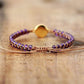 Aurielle – Amethist-Opaal Yoga-Armband voor Harmonie