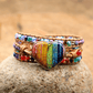Liora Chakra Heart Wrap Bracelet