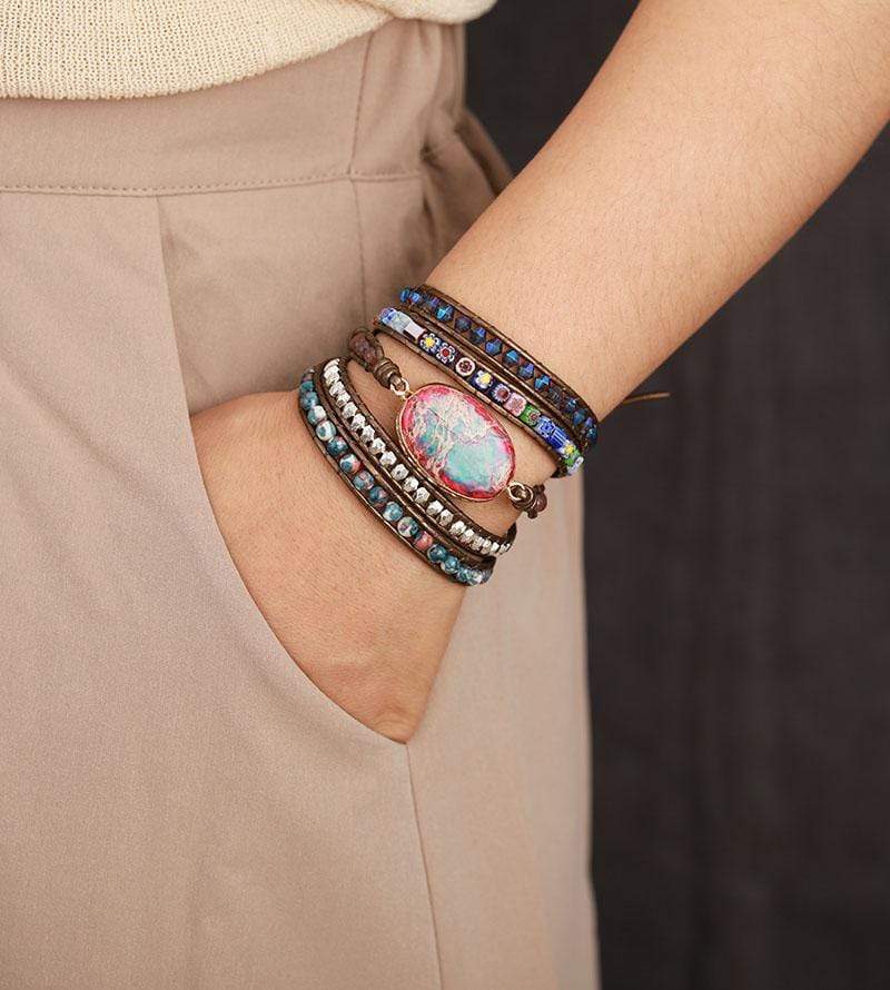 FloraWrap - Stijlvolle Bloemenbescherming Armband