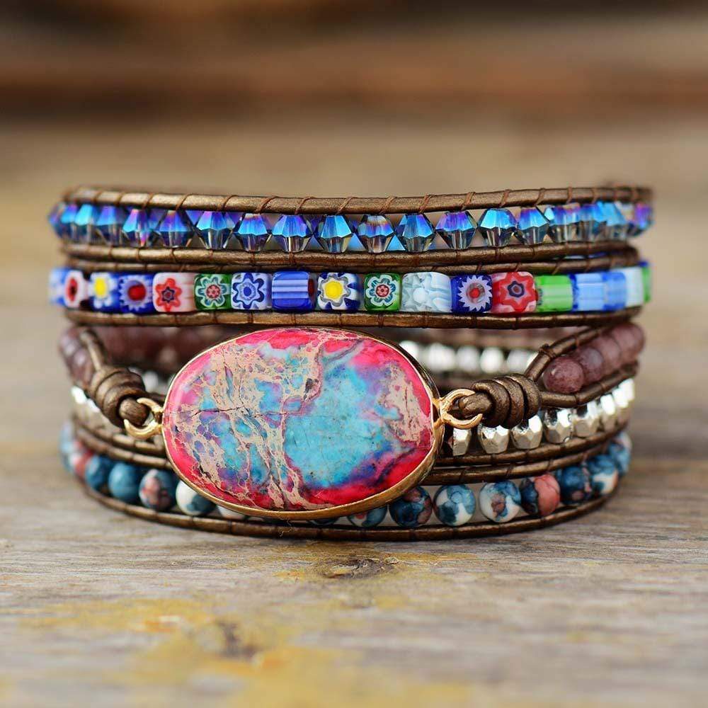 FloraWrap - Stijlvolle Bloemenbescherming Armband
