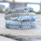 Aurina – Betoverende Blauwe Topaas Armband