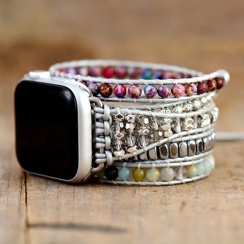 JaspisWrap – Stijlvol Apple Watch Bandje