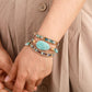 Amazonite Bracelet – Stijlvolle Zeeblauwe Wikkelarmband