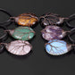 Eryna - Elegante Zwarte Obsidiaan Hangerketting