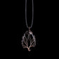 Eryna - Elegante Zwarte Obsidiaan Hangerketting