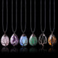 Eryna - Elegante Zwarte Obsidiaan Hangerketting
