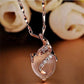 OpalHeart - Elegante Hartvormige Ketting van Calista