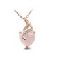 Calista Heart - Elegante Opaal Halsketting