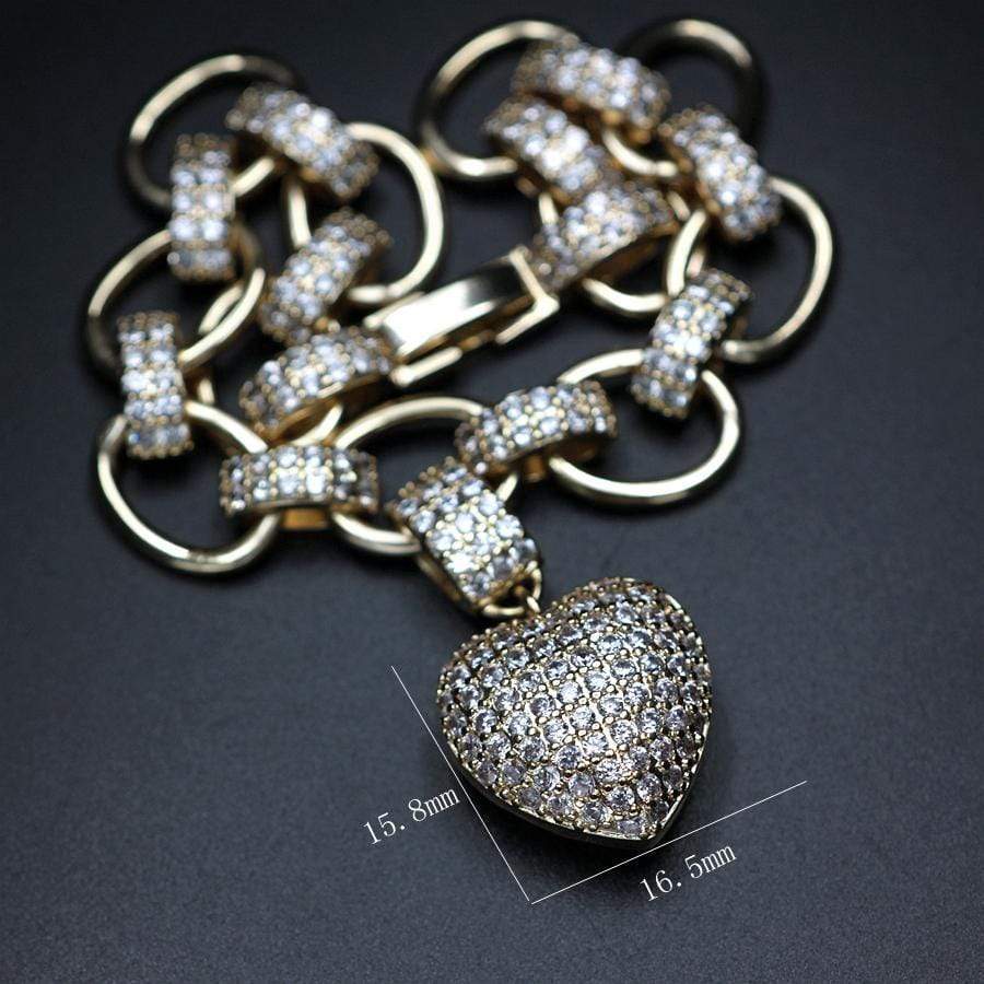 Elisette - Luxe Zirkonia Sieradenset voor Dames