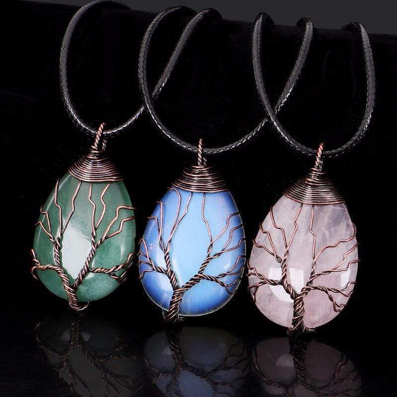 RoseDrop - Elegante Rozenkwarts Druppelketting