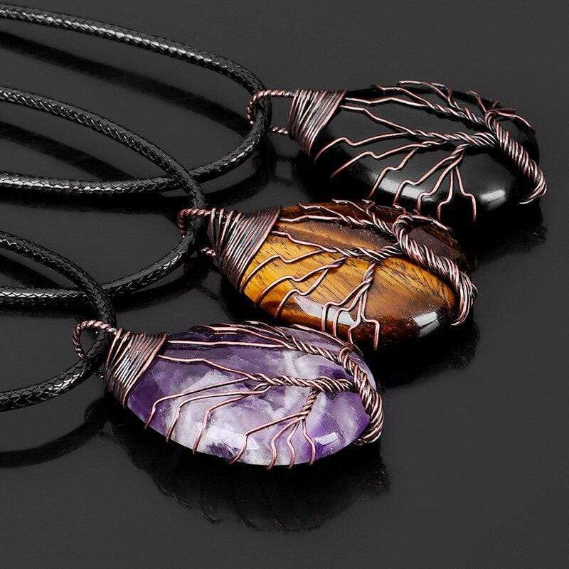 Zarina - Elegante Tijgeroog Draaiketting