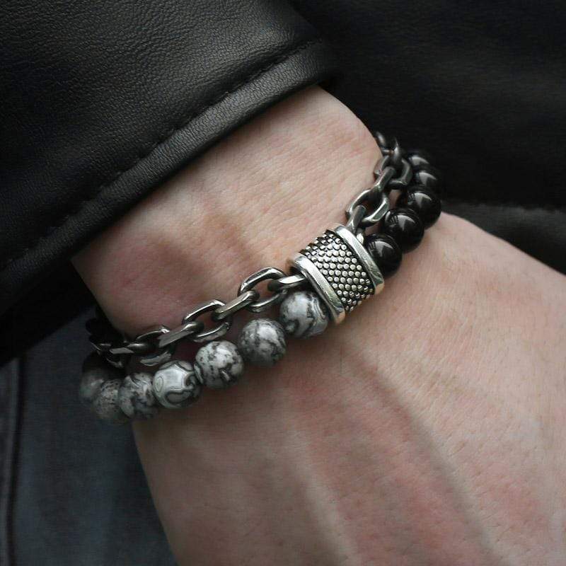 Darius Bracelet - Jaspis Bescherming voor Energie