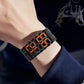 Lava Watch - Trendy LED Polshorloge met Uniek Design