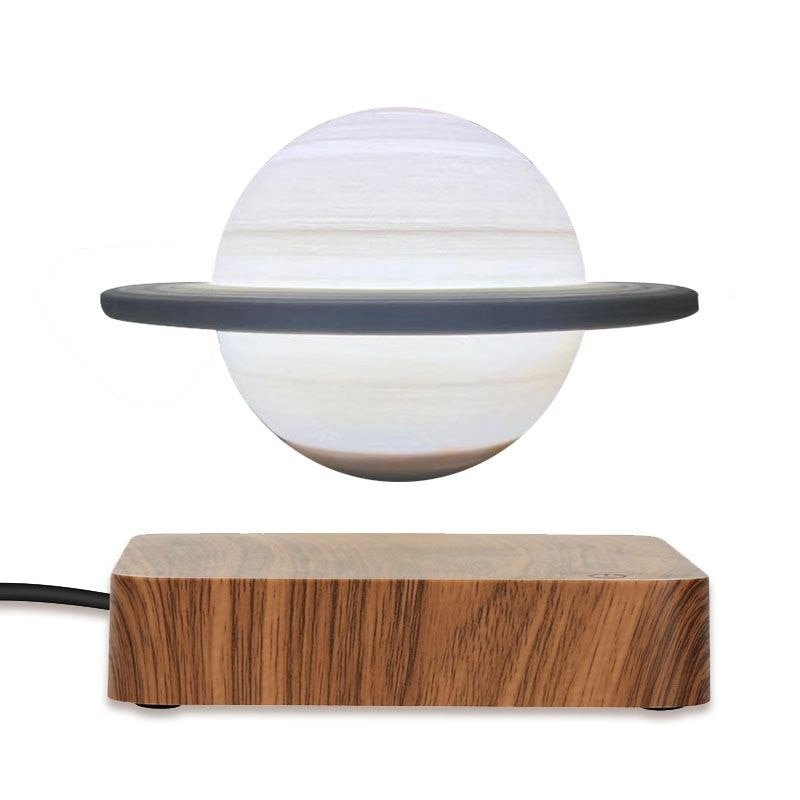 SaturnGlow – Zwevende Designlamp met 3D-Print Technologie