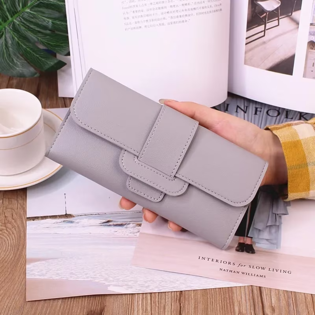 SlimWallet - Minimalistische Leren Portemonnee voor Hem
