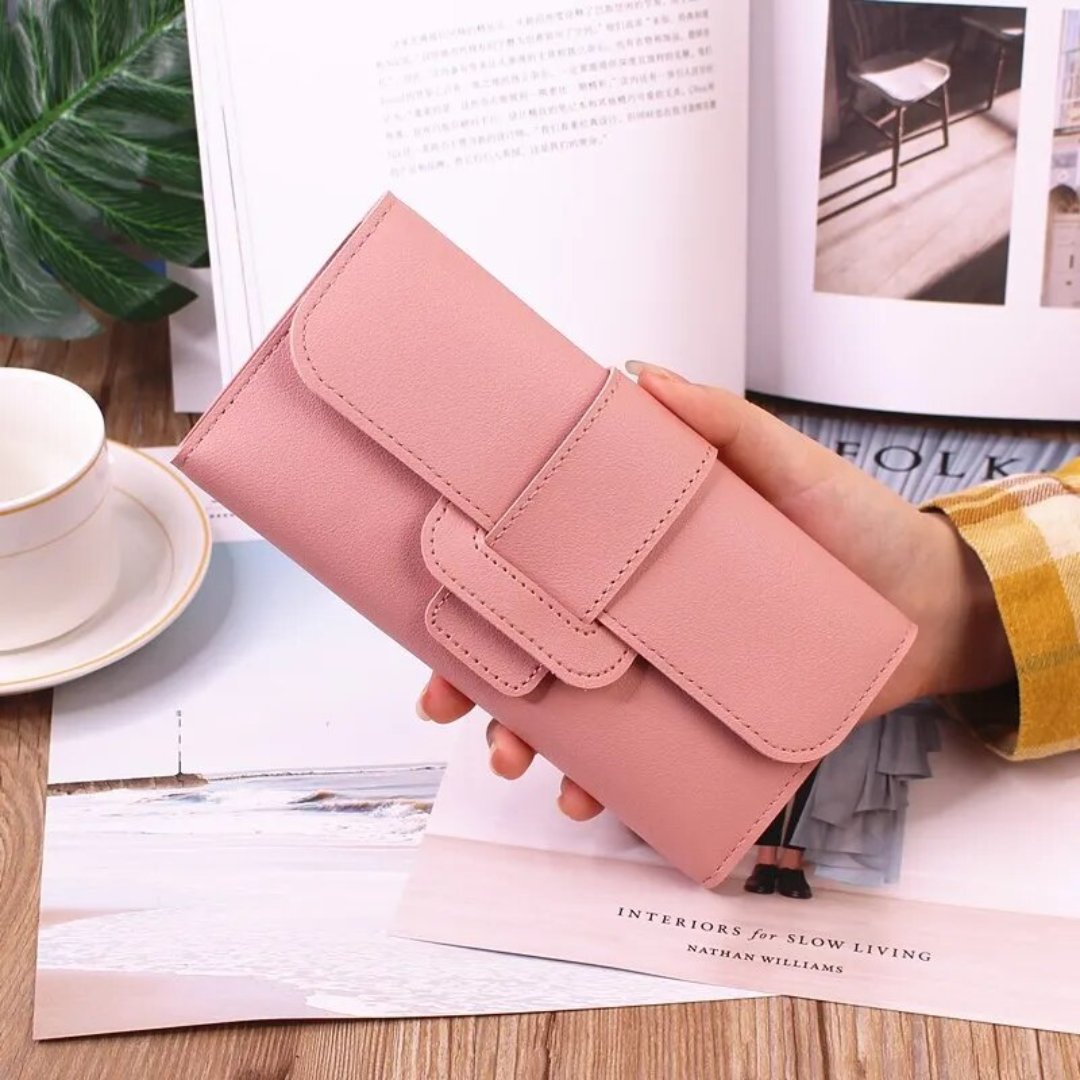 SlimWallet - Minimalistische Leren Portemonnee voor Hem