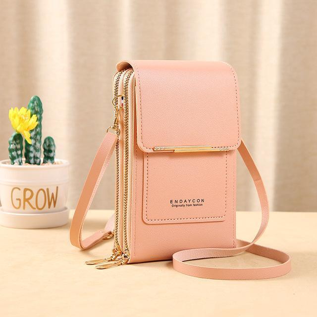 Sonia Wallet – Elegant Leren Telefoonhoes