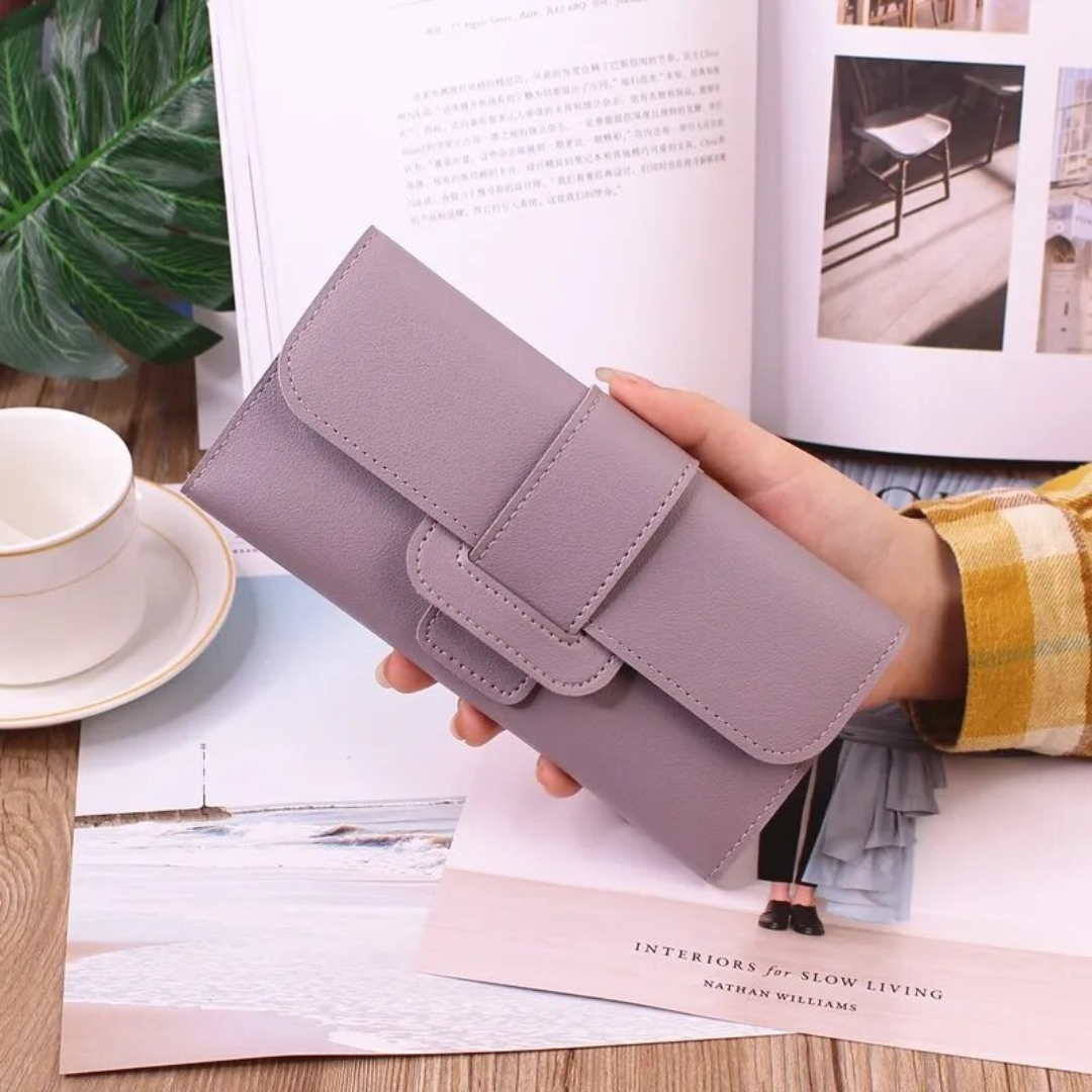 SlimWallet - Minimalistische Leren Portemonnee voor Hem