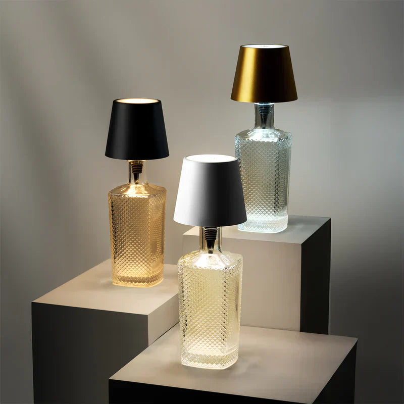 Luminous Elegance - Draadloze Sfeerlamp met Instelbare Helderheid