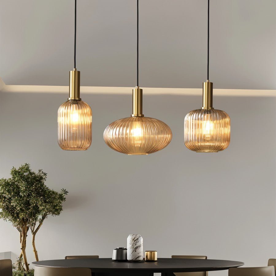 Litta - Elegante Vintage Plafondlamp met Goudaccenten