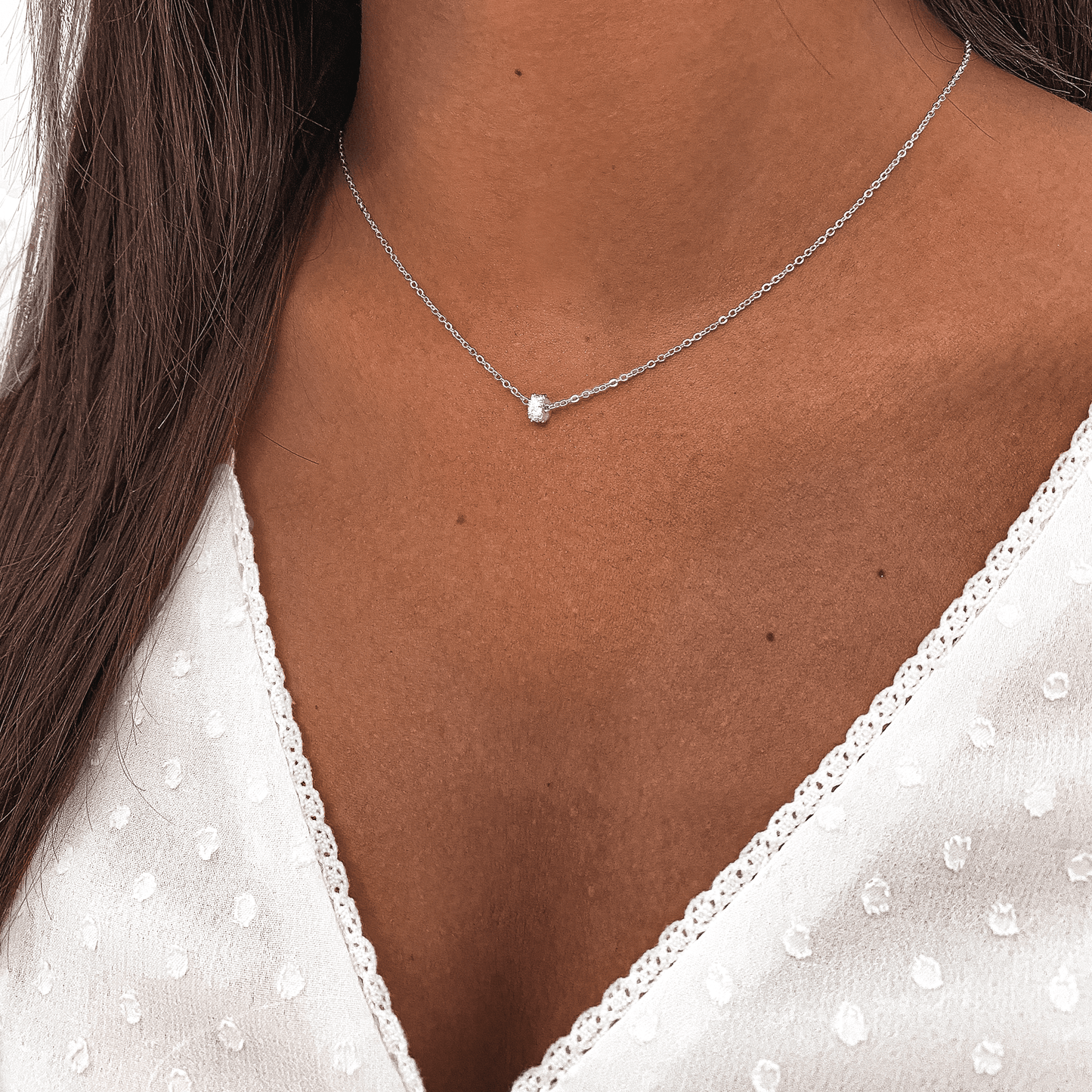 Stralende Cirkelketting - Valerie