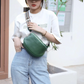 Lucy LeatherBag – Trendy en Schattige Leren Zadeltas