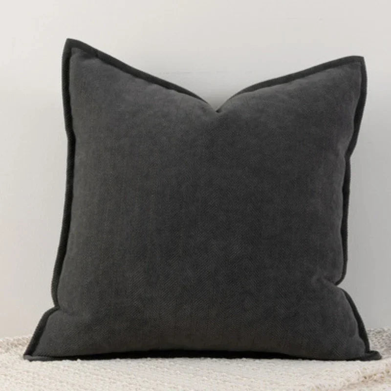 Zachte chenille kussenhoes voor een warm en stijlvol interieur