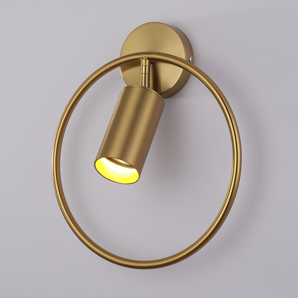 FlammeStylée – Gouden Wandlamp voor Elegante Sfeer