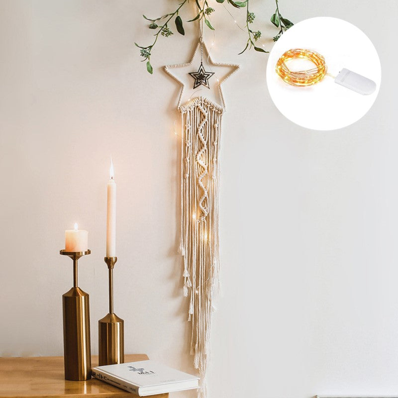 DreamWeaver Macramé - Bohemian Wanddecoratie voor Sfeer