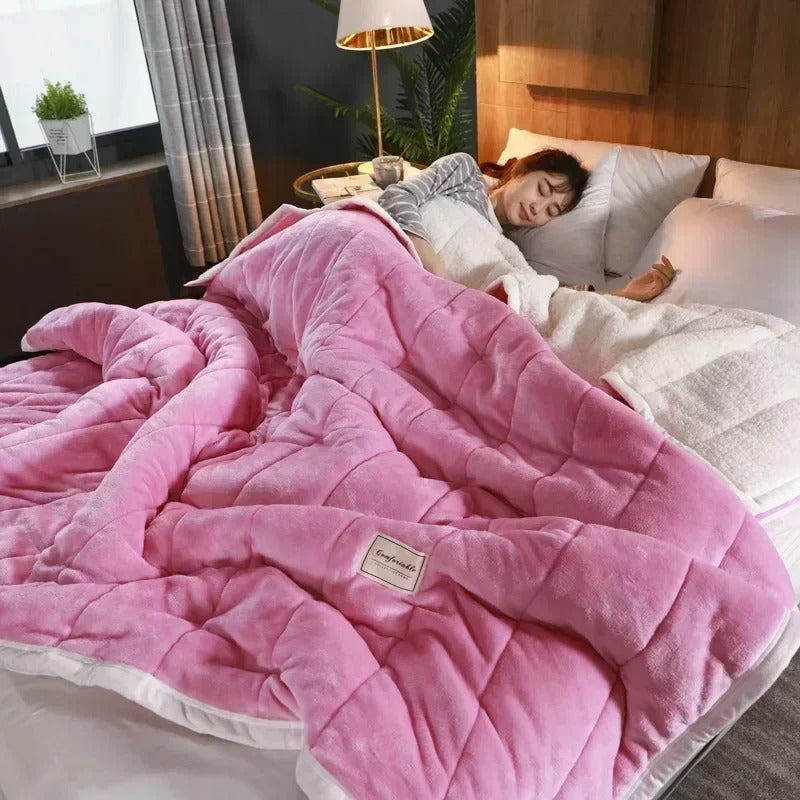CoralLuxe – Superzachte Deken voor Koude Nachten