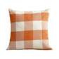 Harmonie Home Kussenhoes - Tijdloze Ruit Kussenhoes voor Elk Interieur