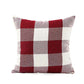 Harmonie Home Kussenhoes - Tijdloze Ruit Kussenhoes voor Elk Interieur